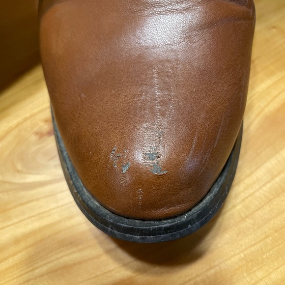 Brown Calf Height Riding Boots - Picture 5 of 9